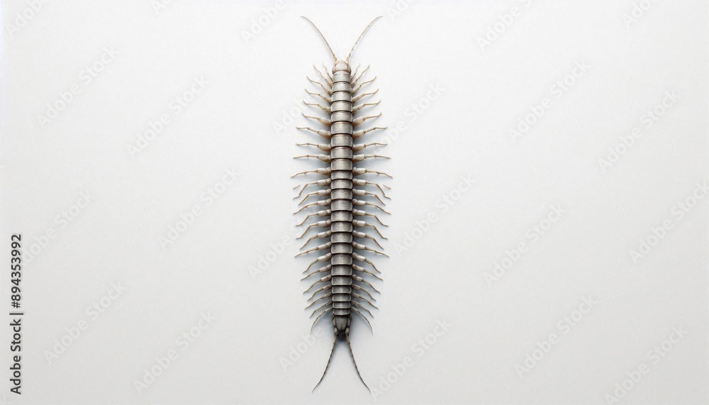 top view of centipede top view of centipede