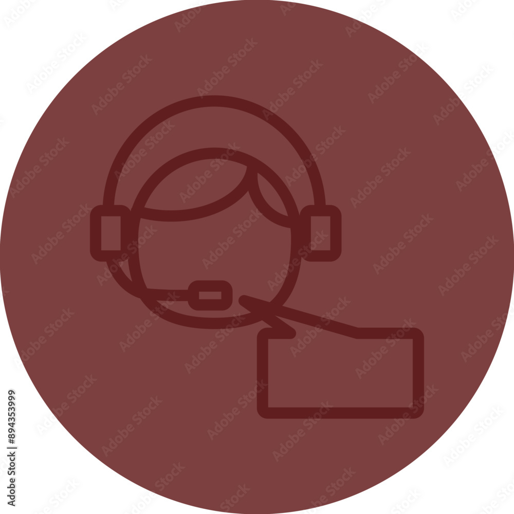 Advice Vector Line Maroon Circle Maroon Advice Vector Line Maroon Circle Maroon