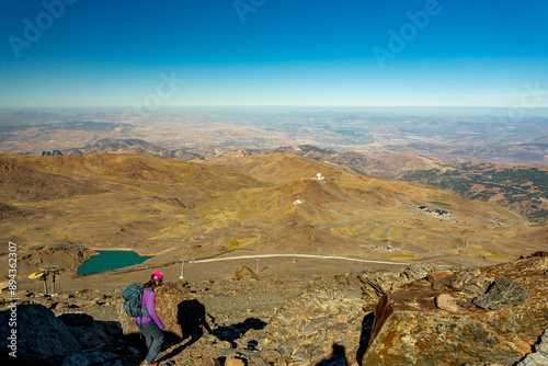 Pico Veleta, Sierra Nevada mountains, Spain	