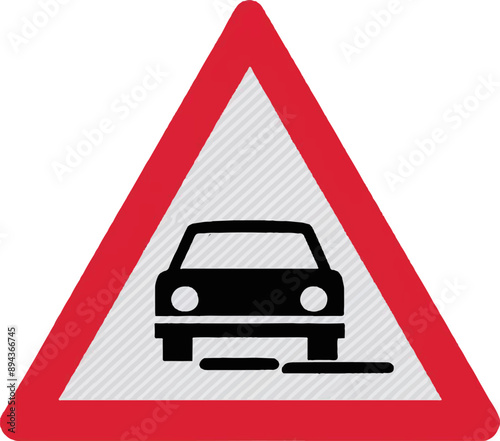 Prohibitory traffic sign Movement Car Prohibition