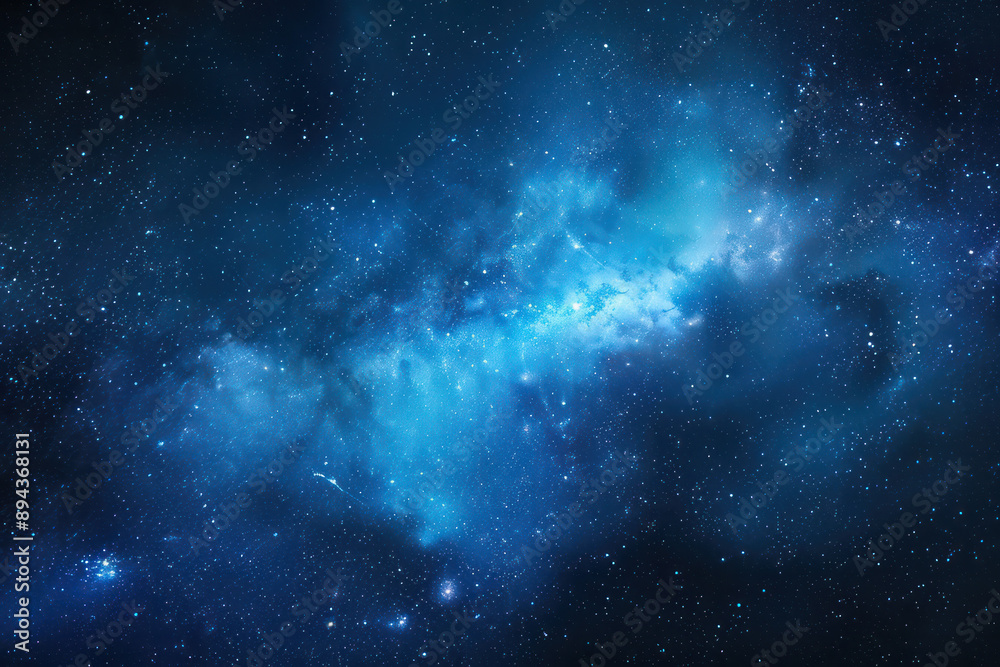 Blue Galaxy Nebula Blue Galaxy Nebula