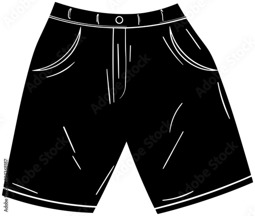 underpants illustration underwear silhouette male logo cotton icon shorts outline clothing boxer fashion textile man clothes men garment innerwear shape underclothes panties boxers for vector graphic