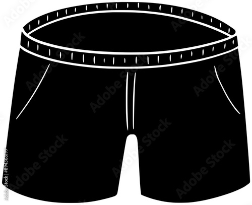 underpants illustration underwear silhouette male logo cotton icon shorts outline clothing boxer fashion textile man clothes men garment innerwear shape underclothes panties boxers for vector graphic