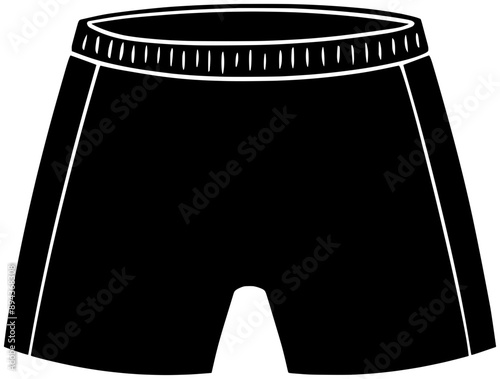 underpants illustration underwear silhouette male logo cotton icon shorts outline clothing boxer fashion textile man clothes men garment innerwear shape underclothes panties boxers for vector graphic