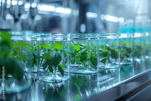 ai generative laboratory space for plant research and hydroponic genetic engineering
