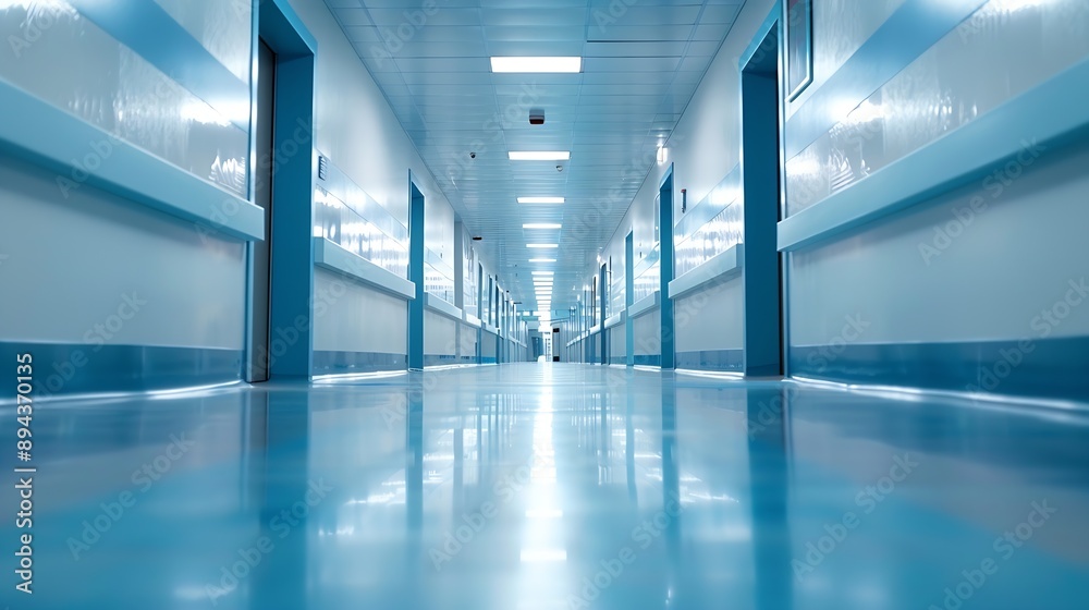 Blur abstract background of corridor in clean hospital Blurred view of aisle in office with light floor Blurry lobby and waiting area in hotel Defocused empty area for event hall in sh : Generative AI Blur abstract background of corridor in clean hospital Blurred view of aisle in office with light floor Blurry lobby and waiting area in hotel Defocused empty area for event hall in sh : Generative AI