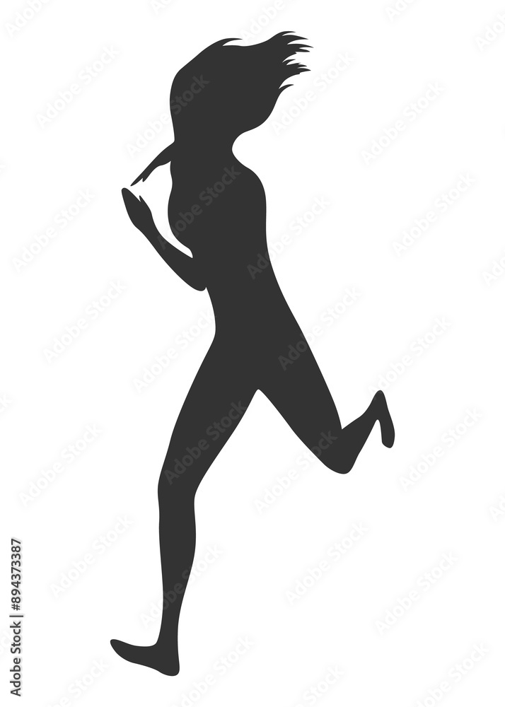 Woman superhero silhouette. Business woman revealed as super hero. Female power concept isolated on white background Woman superhero silhouette. Business woman revealed as super hero. Female power concept isolated on white background