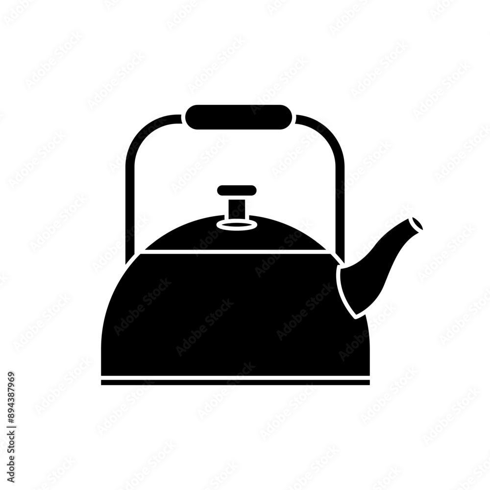 Kettle icon vector. Teapot illustration sign. Pot symbol. Teakettle logo. Kettle icon vector. Teapot illustration sign. Pot symbol. Teakettle logo.