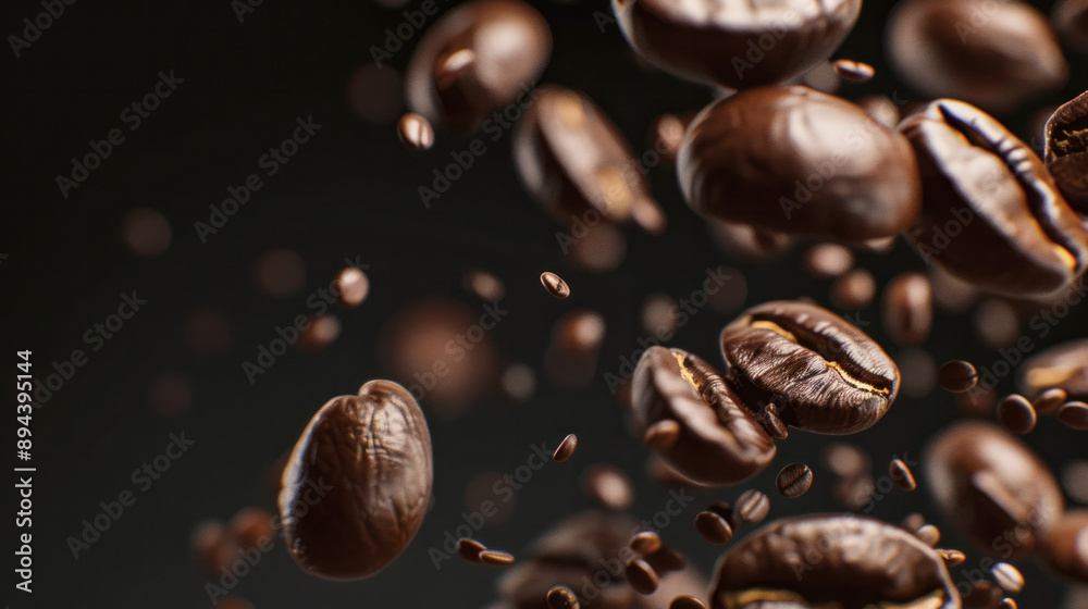 Levitating Coffee Beans Levitating Coffee Beans