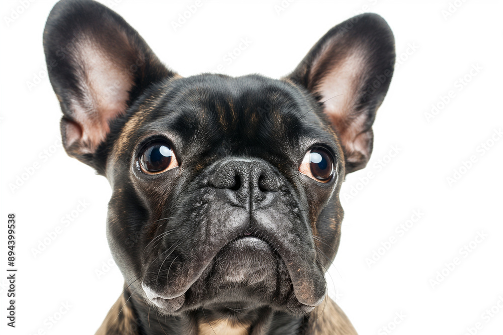 photo of a dog isolated on white background photo of a dog isolated on white background