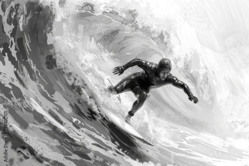 Surfing the Waves with Skill and Passion