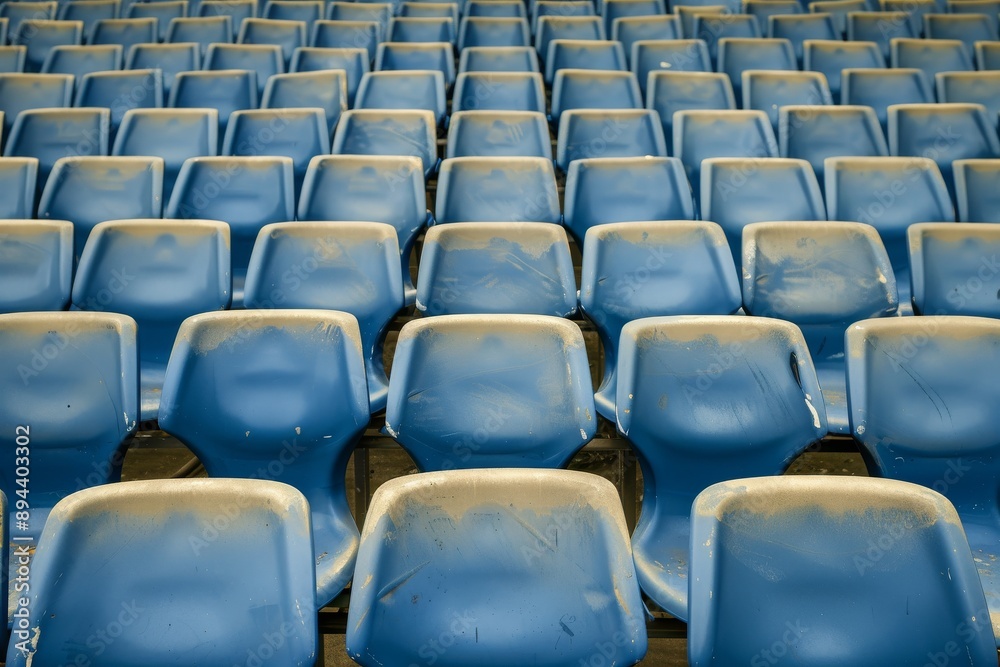 Empty stands and seats for fans and fans in the open-air stadium. Lack of fans during the pandemic.. Beautiful simple AI generated image in 4K, unique. Empty stands and seats for fans and fans in the open-air stadium. Lack of fans during the pandemic.. Beautiful simple AI generated image in 4K, unique.