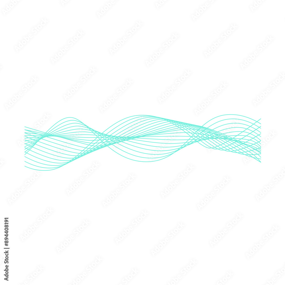 Fototapeta premium Organic Abstract Wave