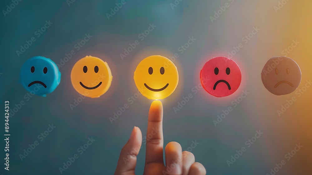 Emotional Feedback Chart Displaying User Reactions with Colorful Icons for Enhanced Communication in Teams Emotional Feedback Chart Displaying User Reactions with Colorful Icons for Enhanced Communication in Teams