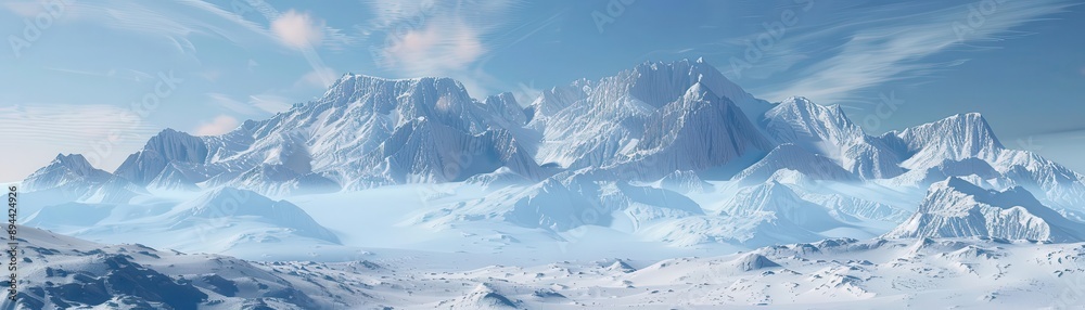 winter3dbackground, snowy, icy frosty mountains, serene tranquil peaks, cold landscapes