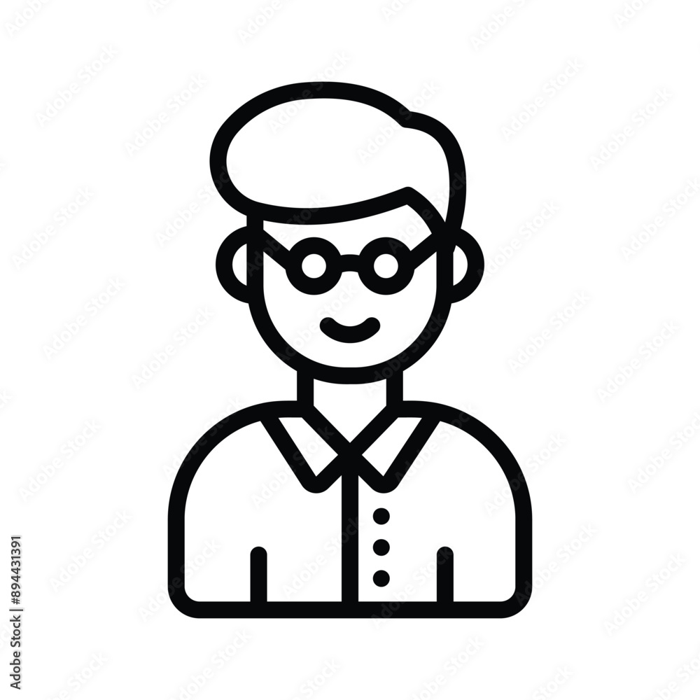Have a look at creative icon of dad avatar, premium vector Have a look at creative icon of dad avatar, premium vector