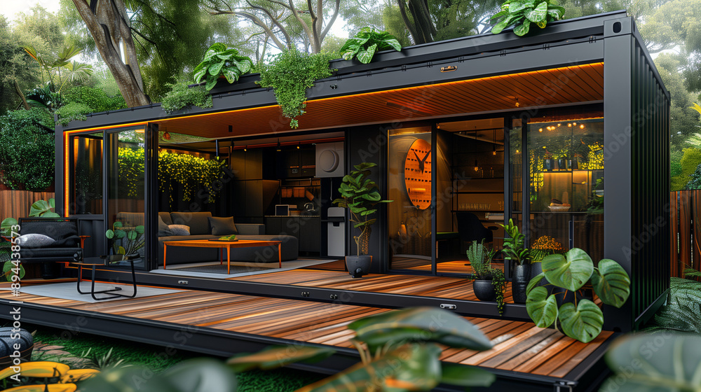 a modern modular home constructed from shipping containers, mobile, house, captivating, Shipping Container Tiny Home, steel containers, supreme quality, superior lighting a modern modular home constructed from shipping containers, mobile, house, captivating, Shipping Container Tiny Home, steel containers, supreme quality, superior lighting