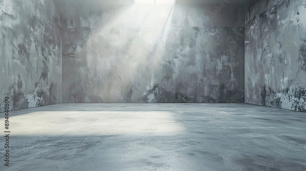 soft white and gray studio room background grey floor backdrop with ...