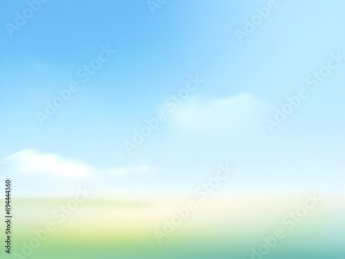 Wallpaper Mural field of grass and sky Torontodigital.ca