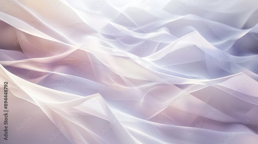 Abstract Draped Fabric with Delicate Texture Abstract Draped Fabric with Delicate Texture