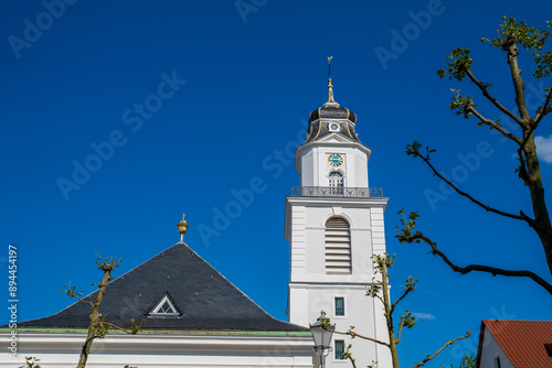 View of the Peace Church in Saarbrücken, Germany, photo