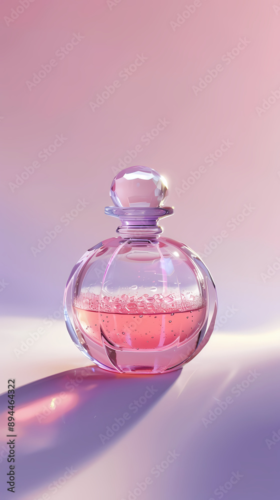 Pink romance, exquisite perfume bottle Pink romance, exquisite perfume bottle