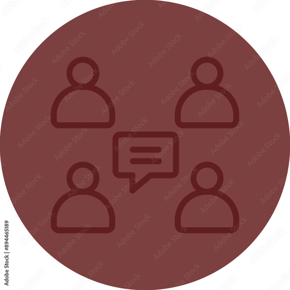 Communication Vector Line Maroon Circle Maroon Communication Vector Line Maroon Circle Maroon