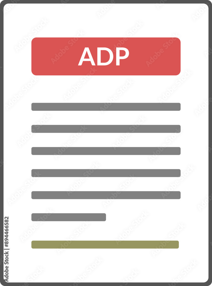 ADP Contract document icon ADP Contract document icon
