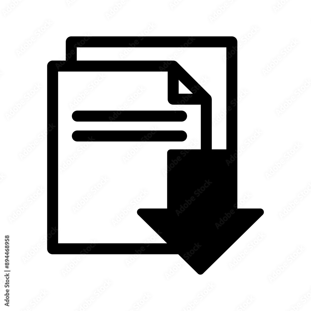 Download file icon vector illustration graphic design Download file icon vector illustration graphic design