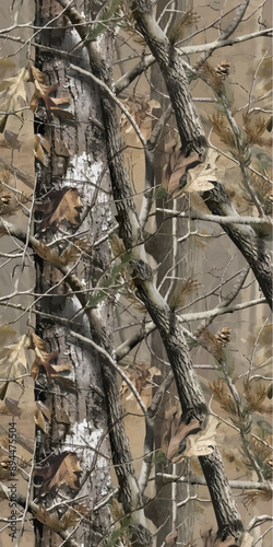 autumn leaves in the forest hunting camo texture