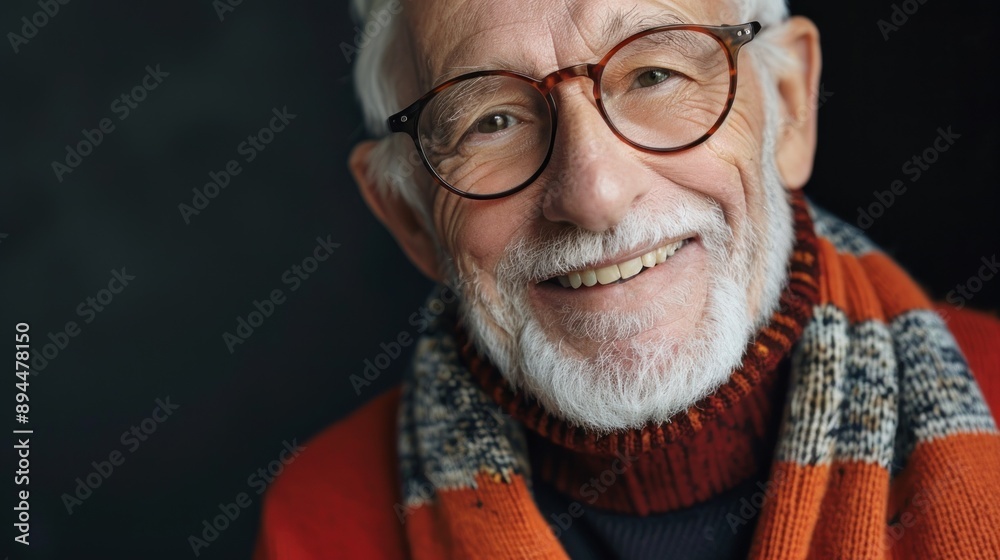 Smiling Senior Man Smiling Senior Man