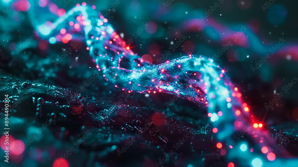 Background of research in a medical DNA lab, emphasizing biotechnology concepts and scientific innovation. Background of research in a medical DNA lab, emphasizing biotechnology concepts and scientific innovation.
