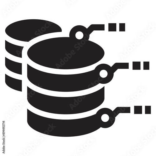 Data icon vector illustration graphic design