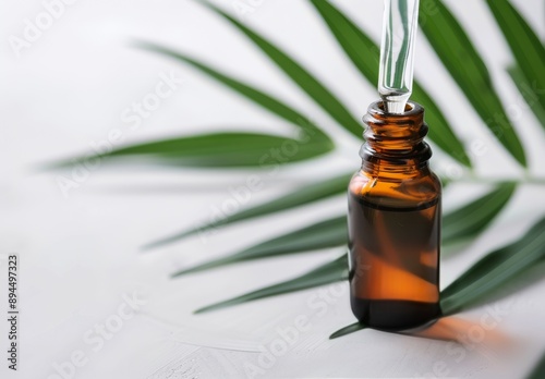 Dropper Bottle Filling With Essential Oil
