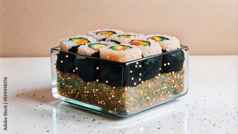 Obraz premium sushi in a bowl