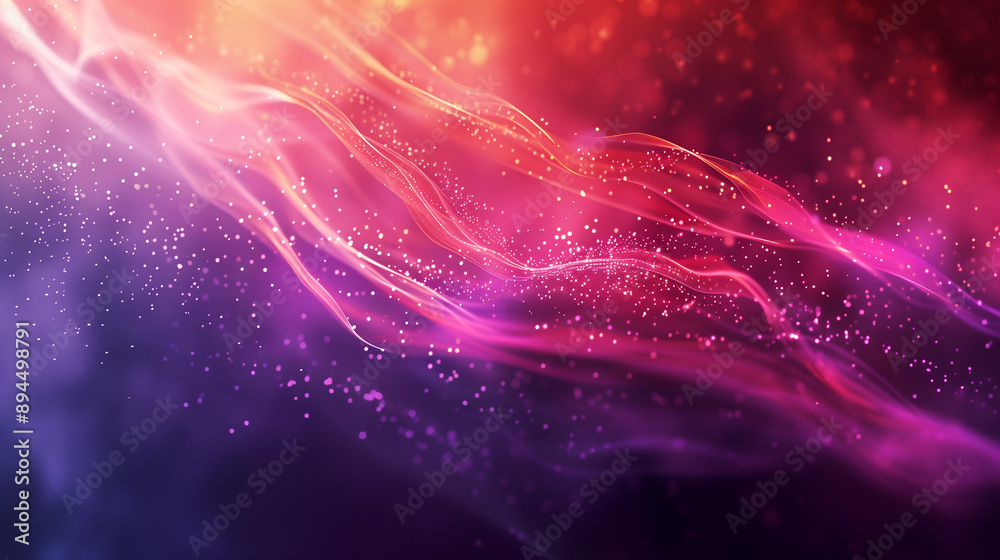 Creative web banner with a blurred effect and vibrant colours transitioning from red to violet Creative web banner with a blurred effect and vibrant colours transitioning from red to violet