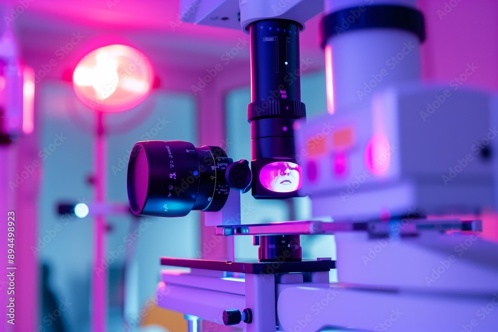 Fototapeta premium Optical sensor technology for early skin cancer detection