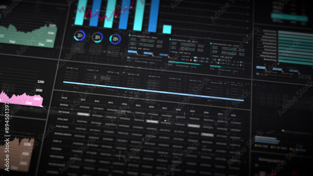 Dynamic data visuals for business info graphics, animated charts, and data-driven insights for a business meeting mock-up. Explore the world of trading, stock exchanges, and crypto Dynamic data visuals for business info graphics, animated charts, and data-driven insights for a business meeting mock-up. Explore the world of trading, stock exchanges, and crypto