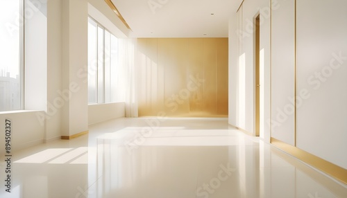 Wallpaper Mural Photo interior modern design room 3d illustration Torontodigital.ca