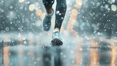Running Through the Rain