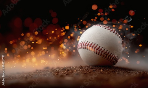 Baseball on Fire