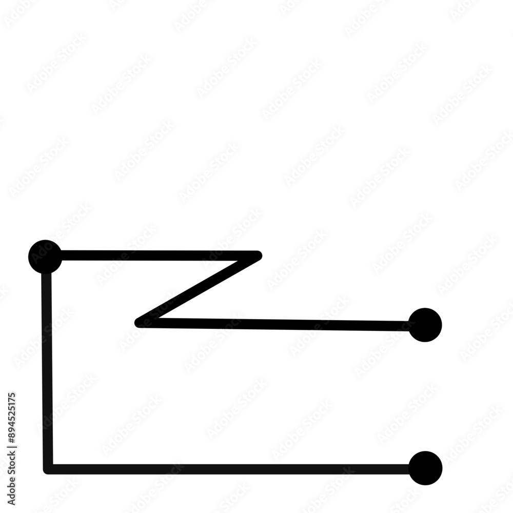 Pointing check line Pointing check line