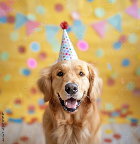 Golden Retriever Birthday Party