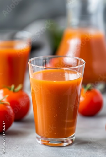 Fresh Tomato Juice With Whole Tomatoes