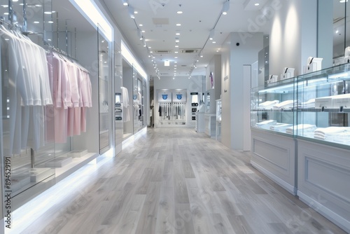 Empty Boutique Aisle