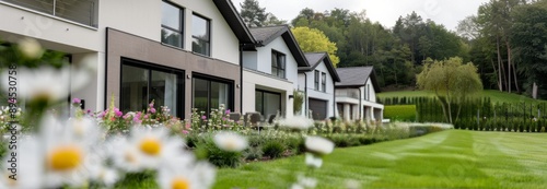 Modern Homes With Lush Landscaping