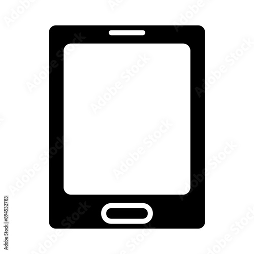 Tablet glyph icon