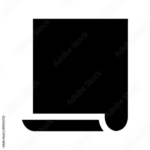 Paper icon vector illustration graphic design