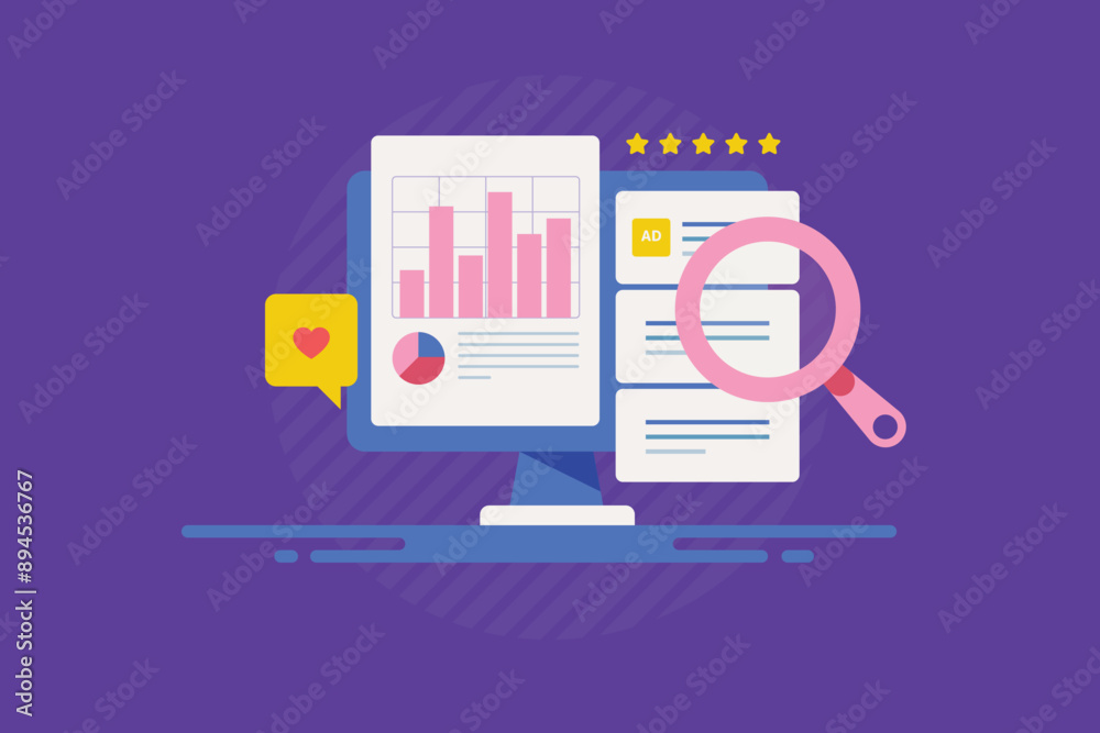 SEO audit report and website optimization, performance on search engine, keyword ranking, web traffic and competition analysis on pc screen dashboard, business concept. SEO audit report and website optimization, performance on search engine, keyword ranking, web traffic and competition analysis on pc screen dashboard, business concept.