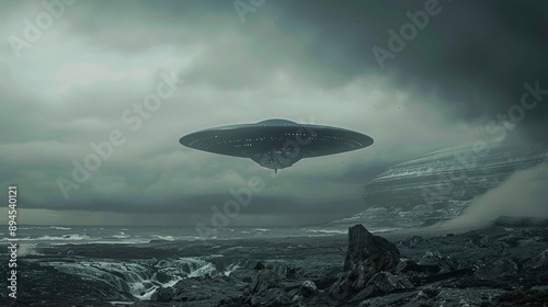 UFO landing by the earth planet, mysterious object seen in the sky for which, it is claimed 